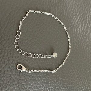 Elegant Silver plated Bracelet or anklet